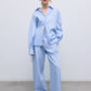 Aura Shirt Vista - Blue Stripes