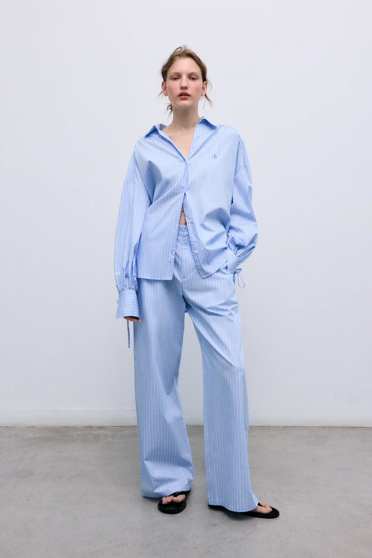 Aura Shirt Vista - Blue Stripes