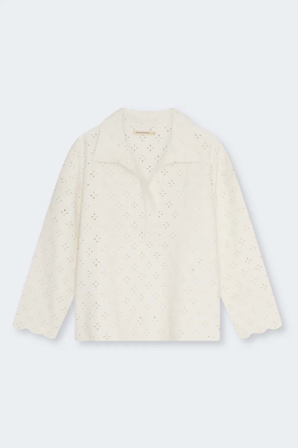 Camelia Woman Blouse - Pure Cloud Denim