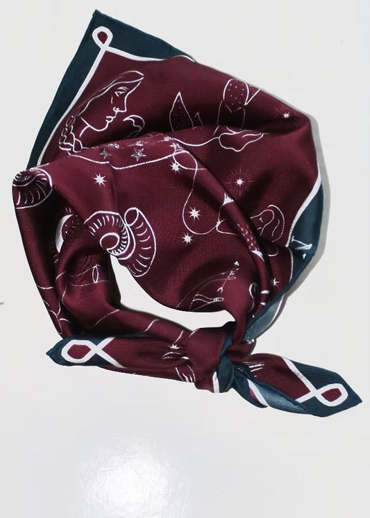 Bandana Zodiac - Bordeaux