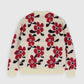 Cardigan Flower in Space - Cherry