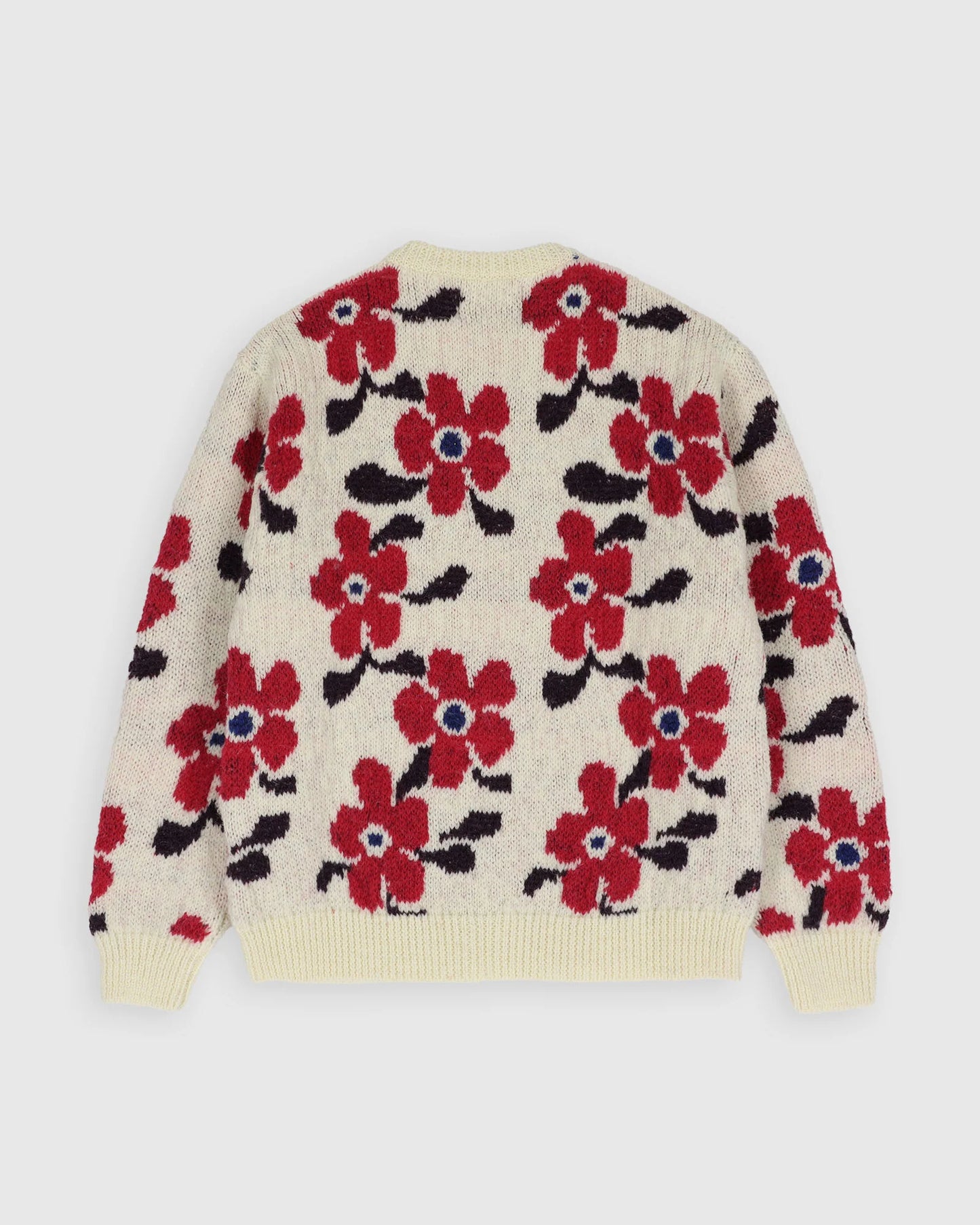 Cardigan Flower in Space - Cherry