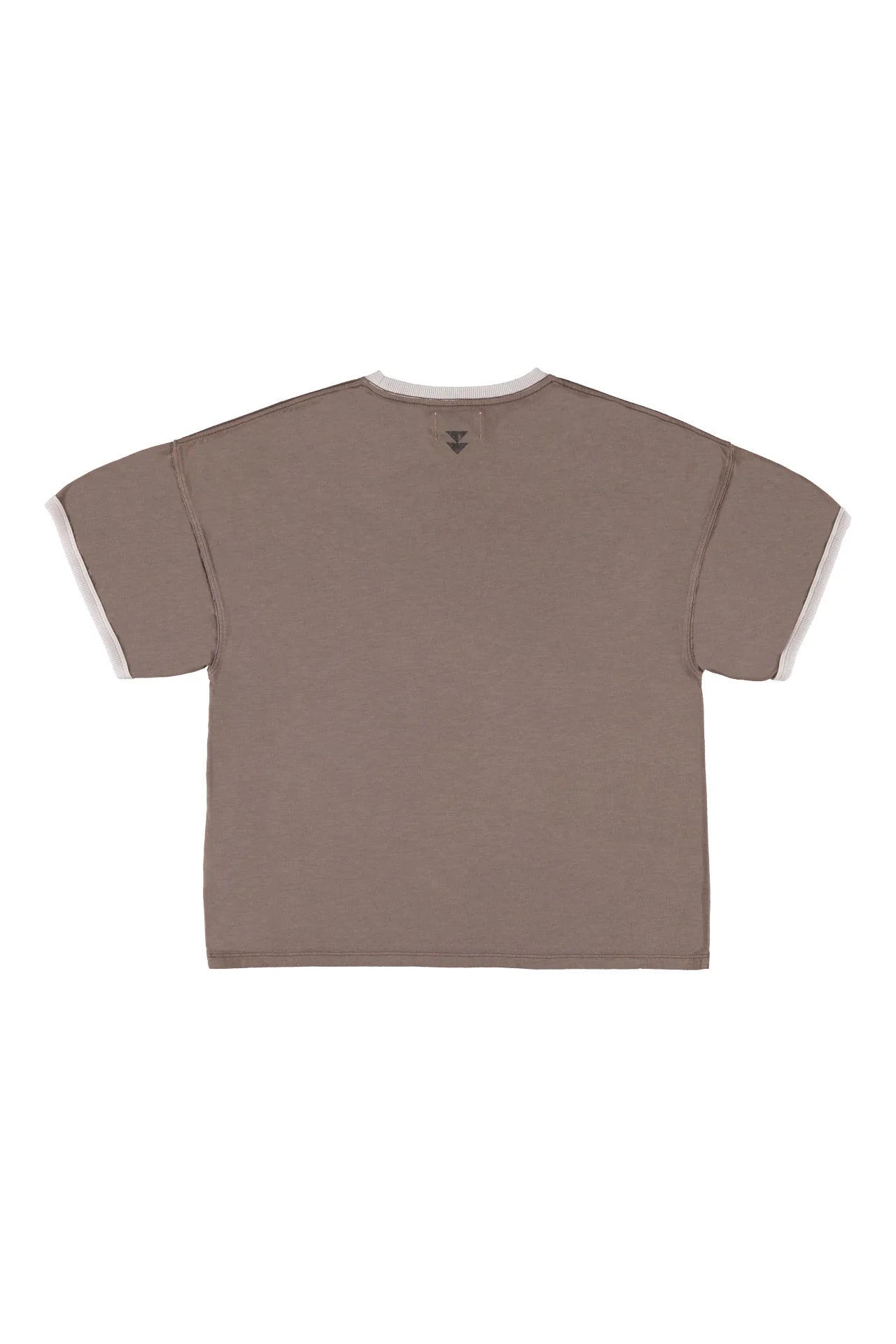 T-shirt w/ short sleeves | Brown w/ "sisters dept" print