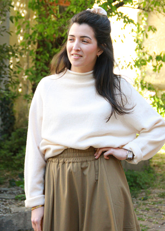 Pull Floating Knit - Écru