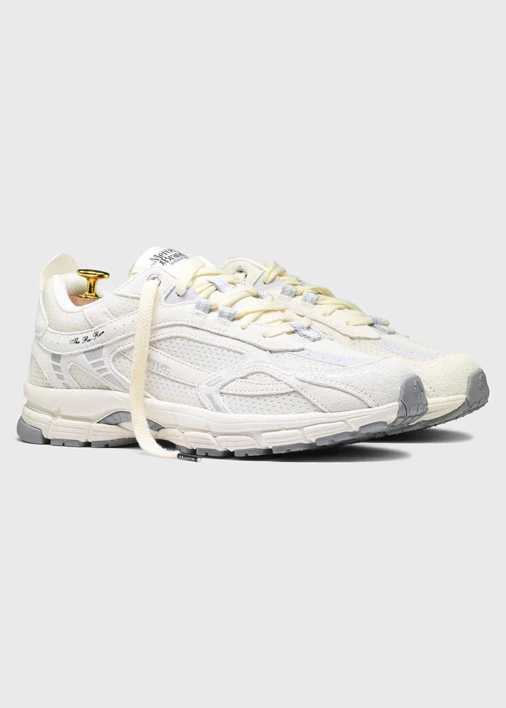 Re-Run Vintage Suede - white