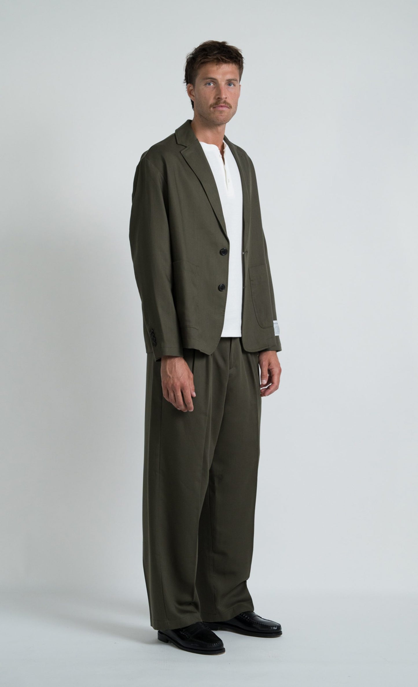 Pantalon à pince Shibuya - Verde
