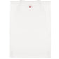 Sleeveless t-shirt w/ shoulder pads Ecru w/ « double trouble » Print