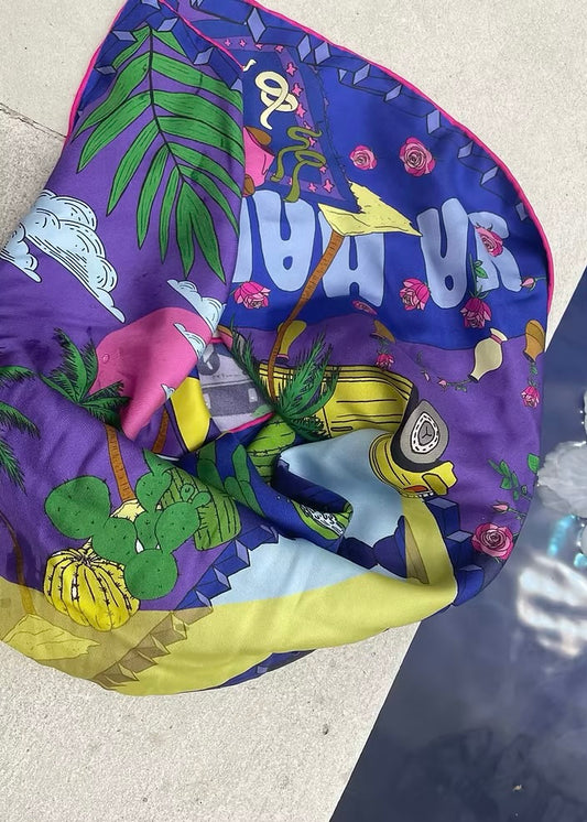 Bandana Jardin Bleu