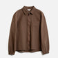 Chemise Zip Aidan - Moka