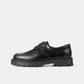 Pete Moc Toe - Black Leather