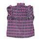 Shirt | Fuschia & green checkered
