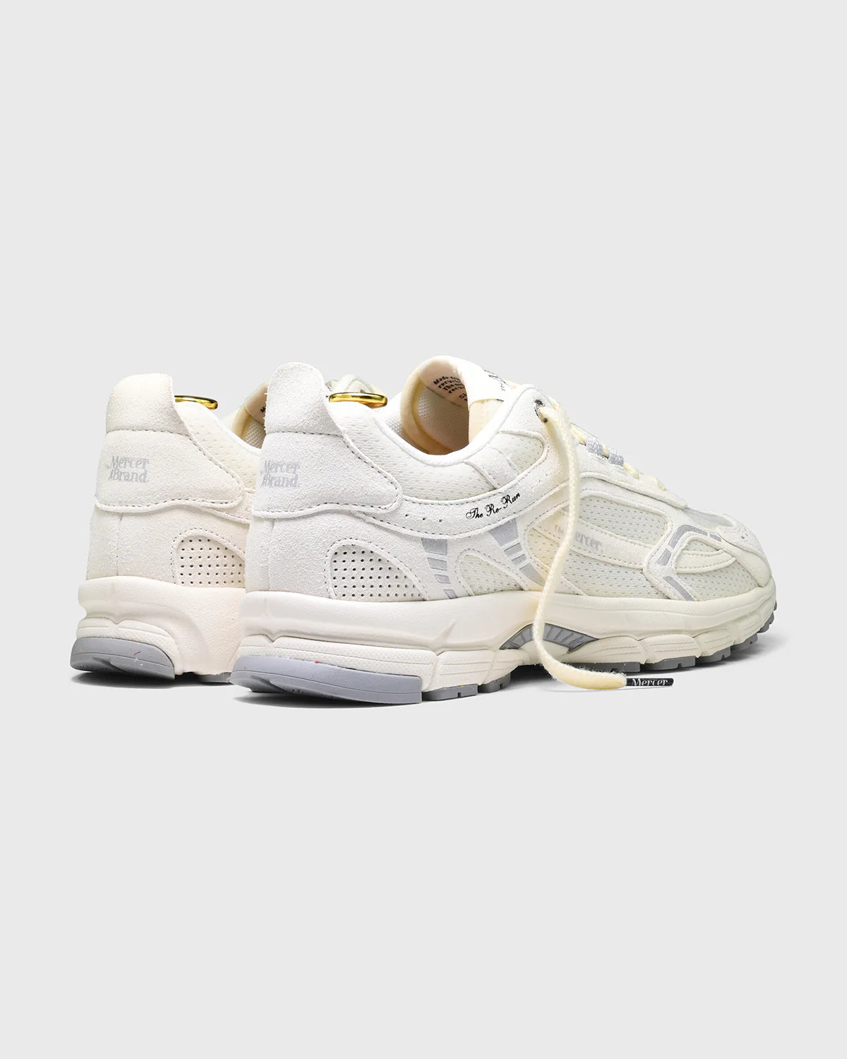 Re-Run Vintage Suede - white