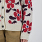 Cardigan Flower in Space - Cherry