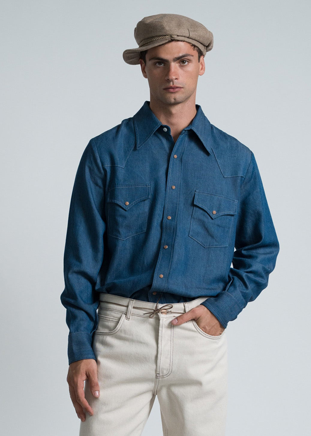 Chemise Rodeo - Blue Denim
