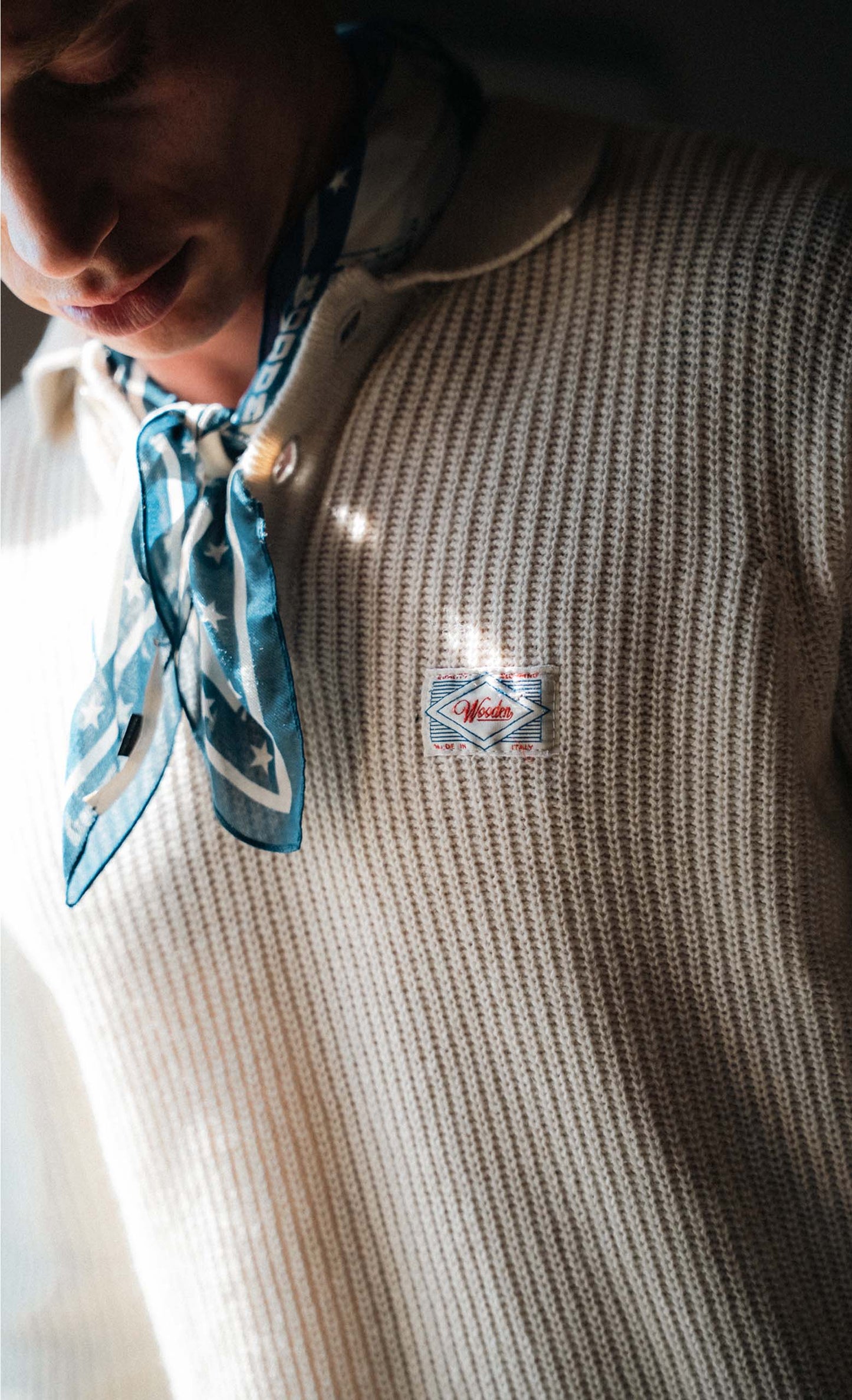 Polo en laine Mark - Beige