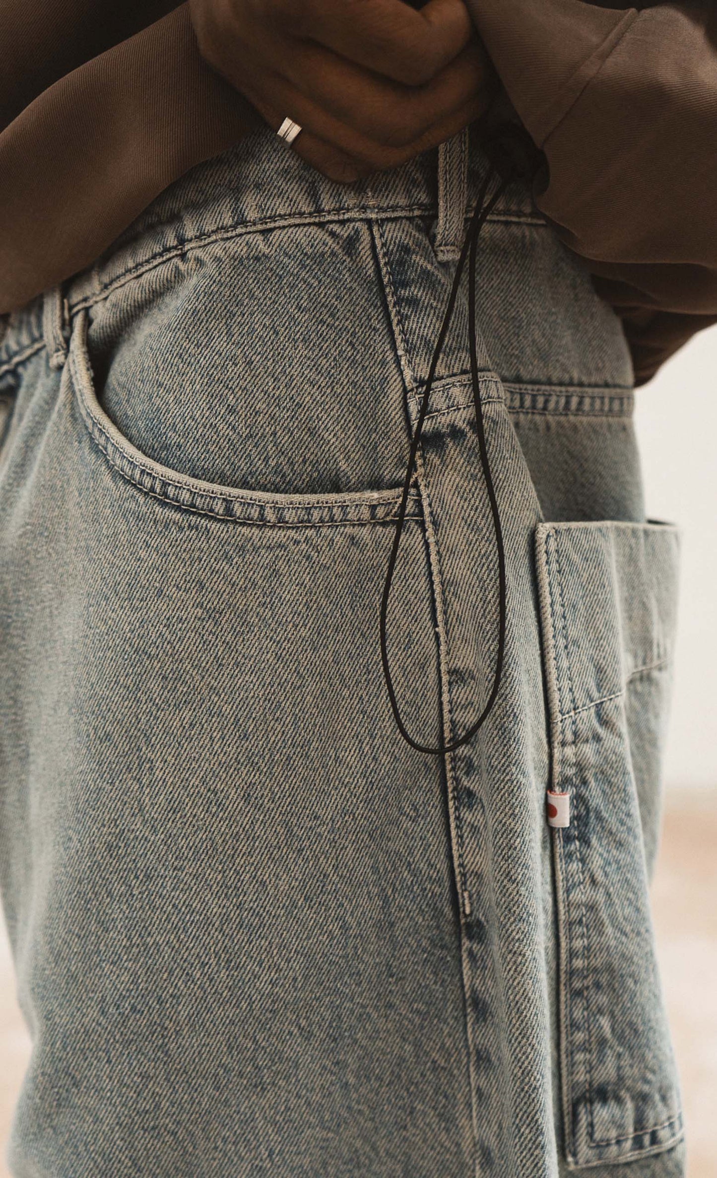 Jean Japan Squar Pocket - Dirty Sky