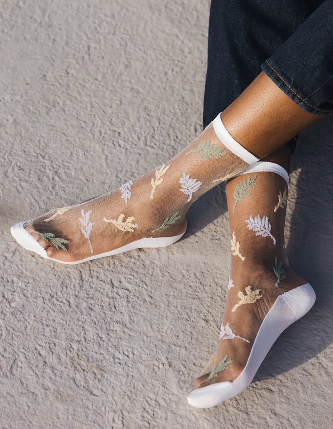 Chaussettes Les Alpes Pastel