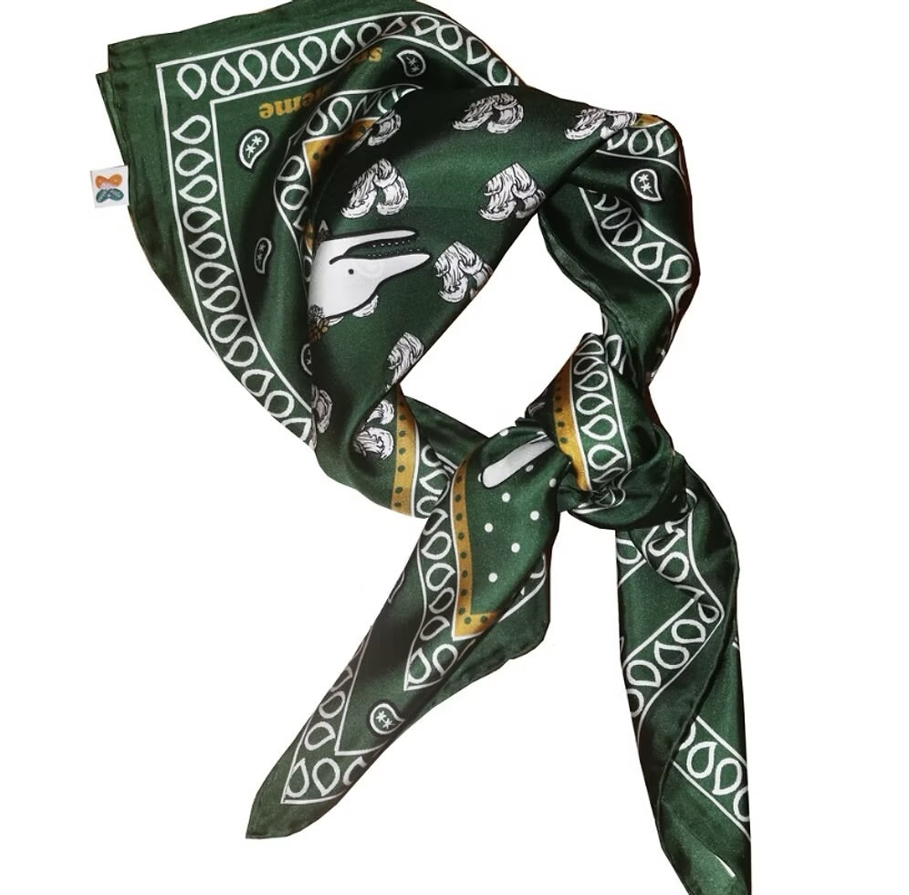 Foulard Sea Beauty - Vert