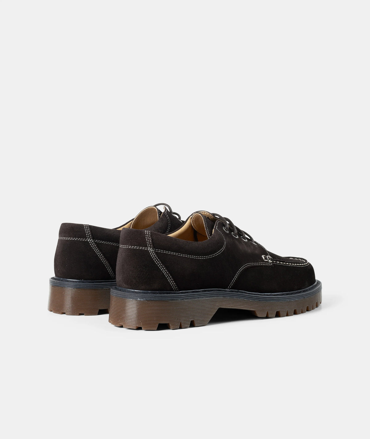 Pete Moc Toe - Brown Suede