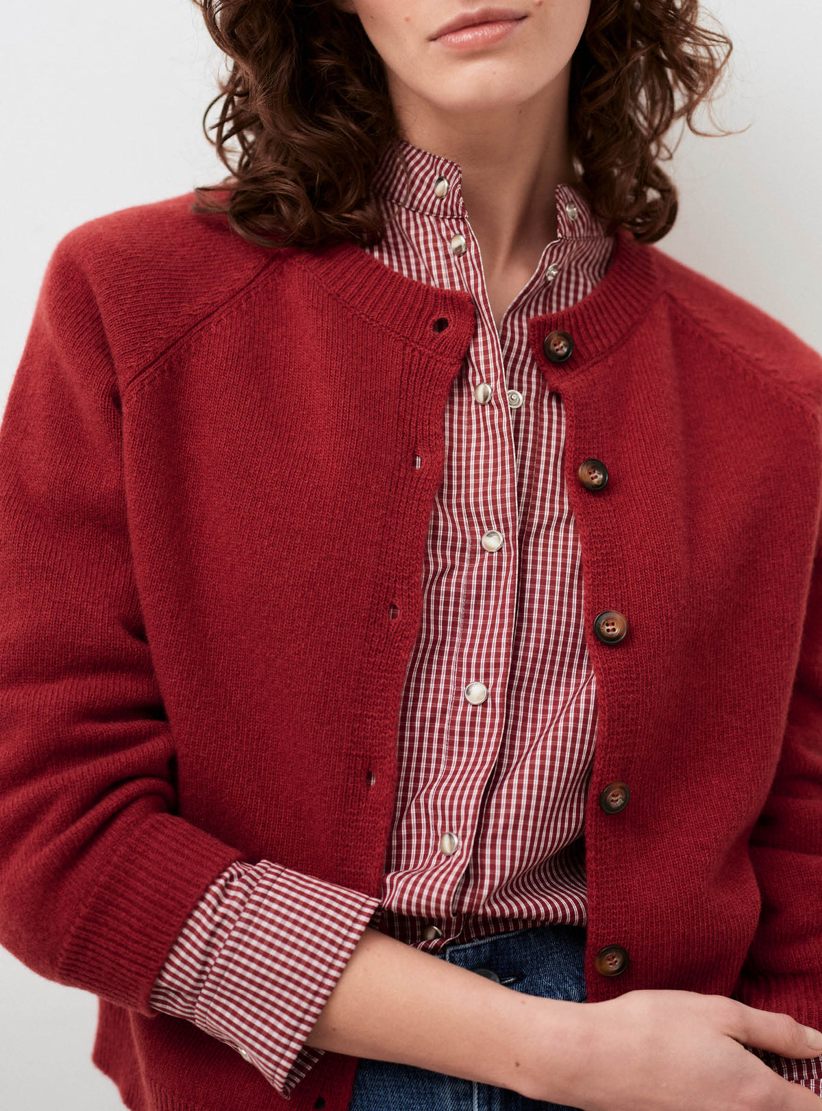 Gilet Servan - Grenat