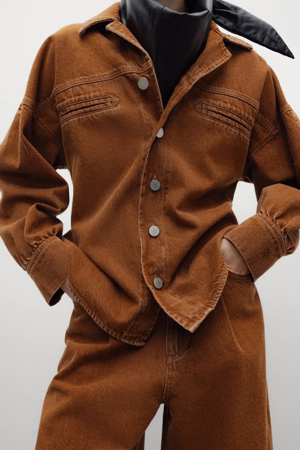 TNS Denim Woman Shirt - Hazel