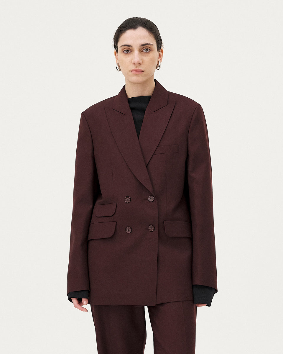 Blazer Selma - Burgundy