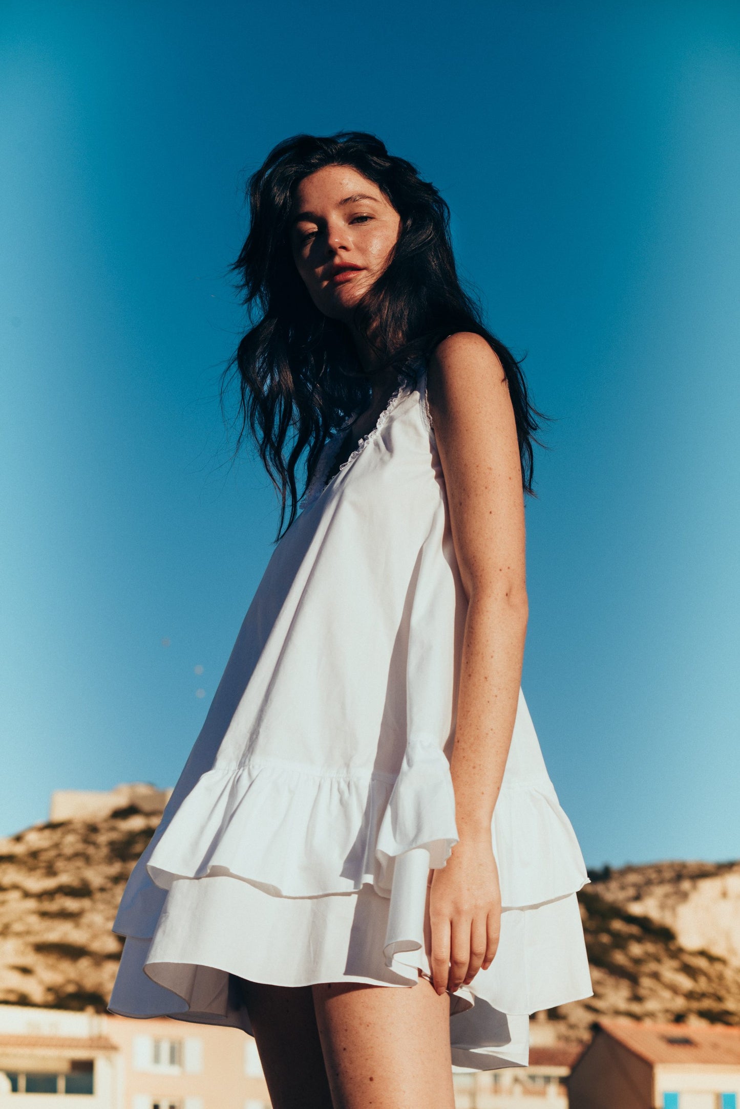 Robe CORA - Blanc