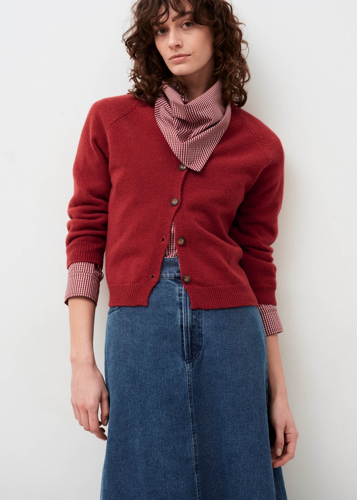 Gilet Servan - Grenat