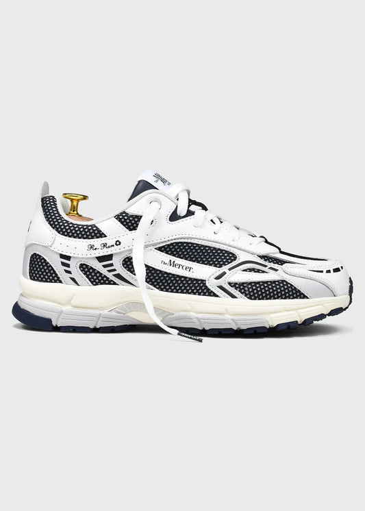 Re-Run White Silver - Navy