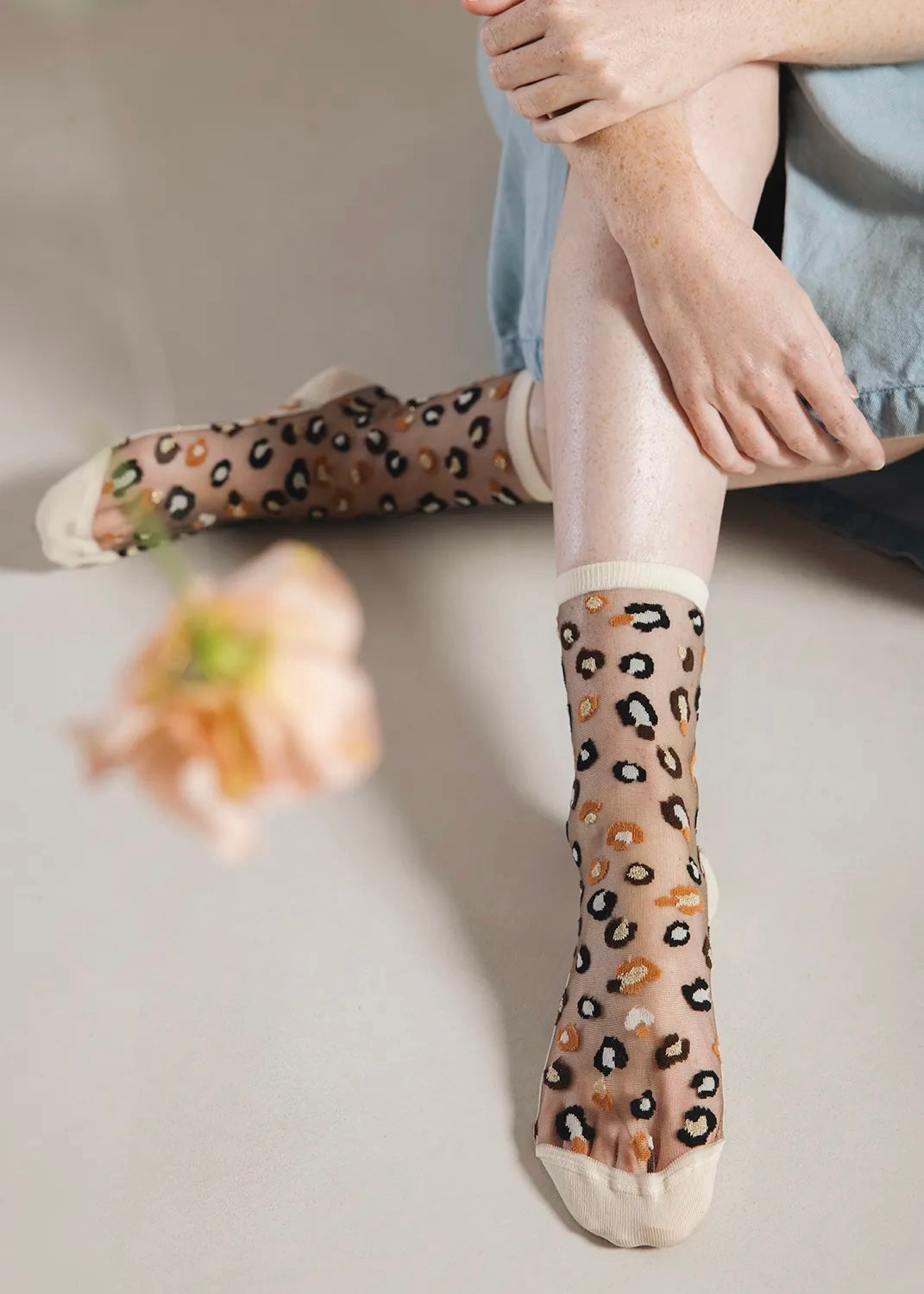 Chaussettes - Horseshoe Crème