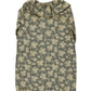 Short dress | Green w/ floral jacquard