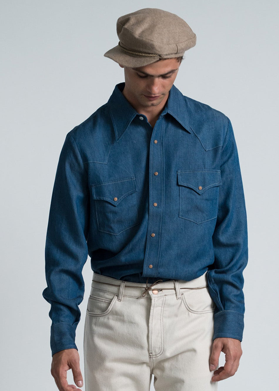 Chemise Rodeo - Blue Denim