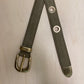 Ceinture Army - daim kaki œillets 94965BR