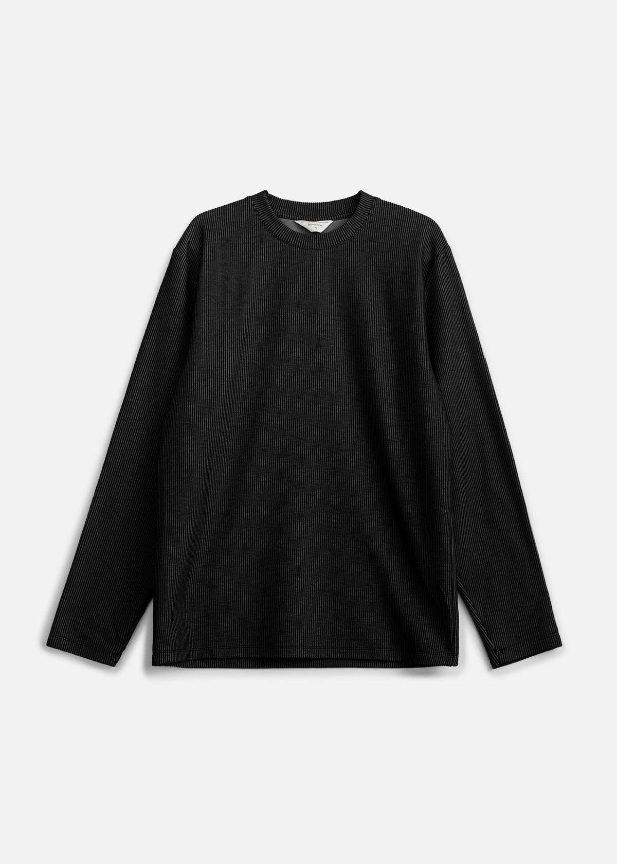 T-shirt manche longue Daniel noir