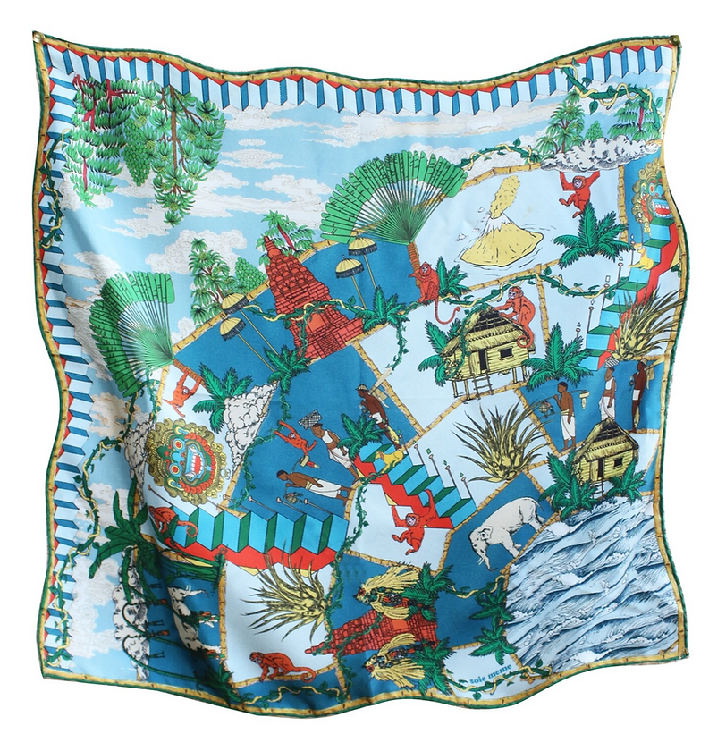 Bandana Makasih - Bleu