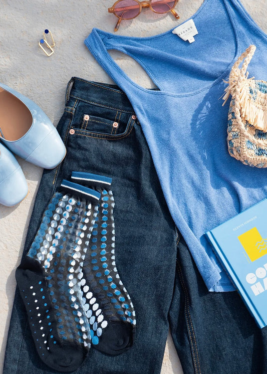 Chaussettes - Vetrata Bleue