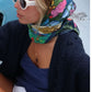 Foulard Noodle Land - Bleu marine