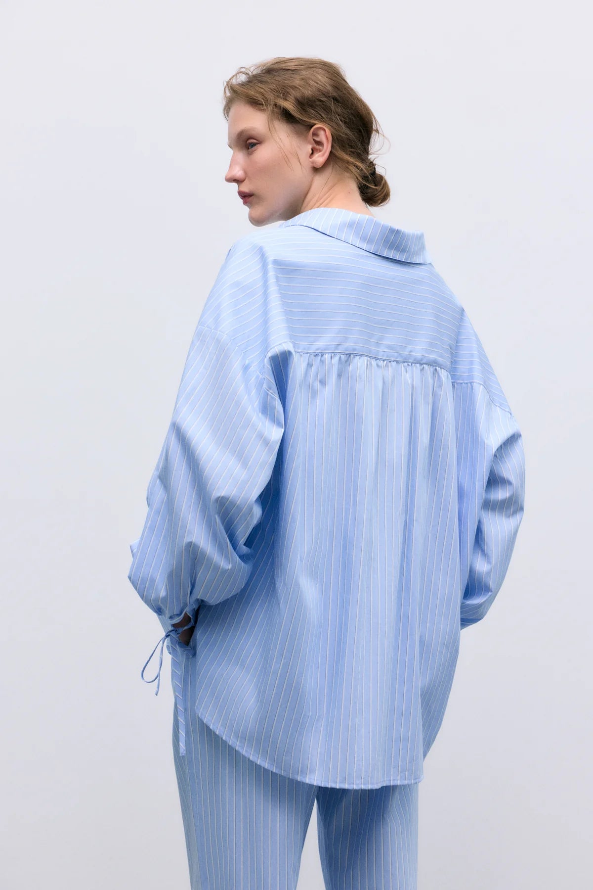 Aura Shirt Vista - Blue Stripes
