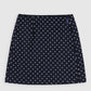 Safe Skirt - Japanese Polka Dots Navy