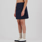 Safe Skirt - Japanese Polka Dots Navy