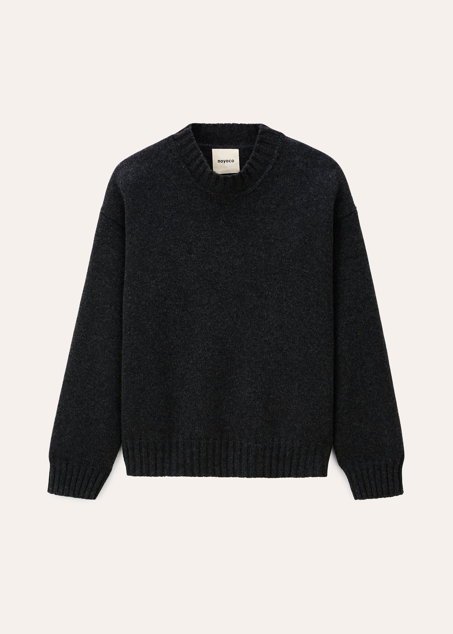 Pull col rond Miwa - Anthracite