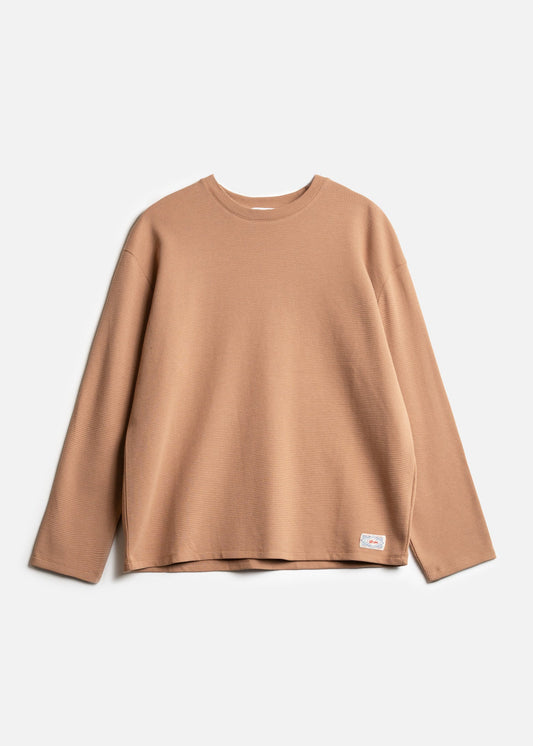 T-shirt Marvin - Waffle Camello