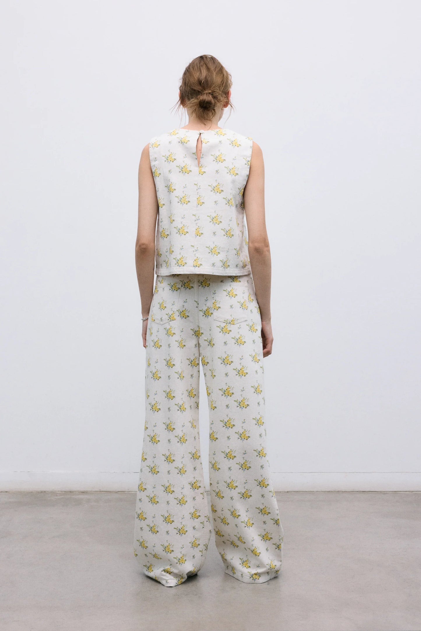 Mimosa Woman Pant - Mimosa Print