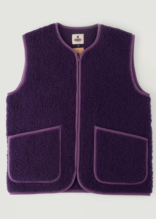 Veste sans manche Pepitko - Plum