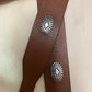 Ceinture tannage végétal marron 94657AS