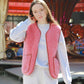 Veste sans manche Pepitko Pink