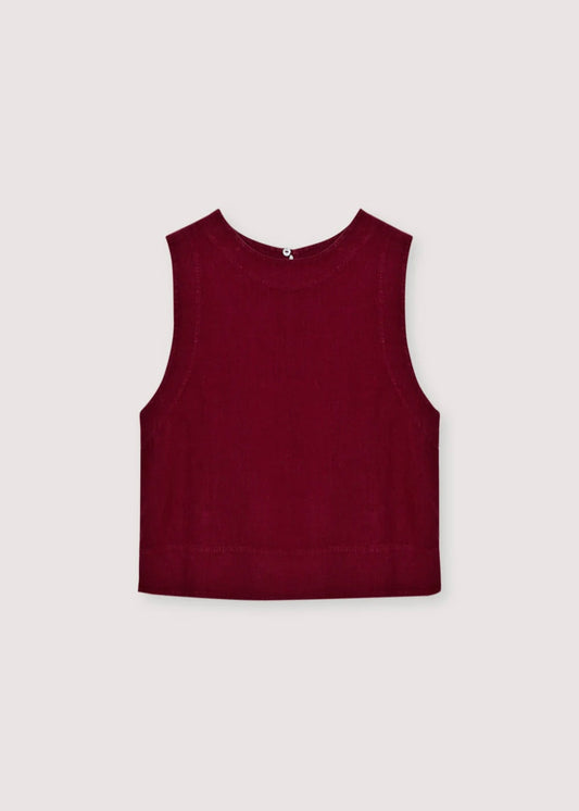 Melissa Top - Crimson Wine