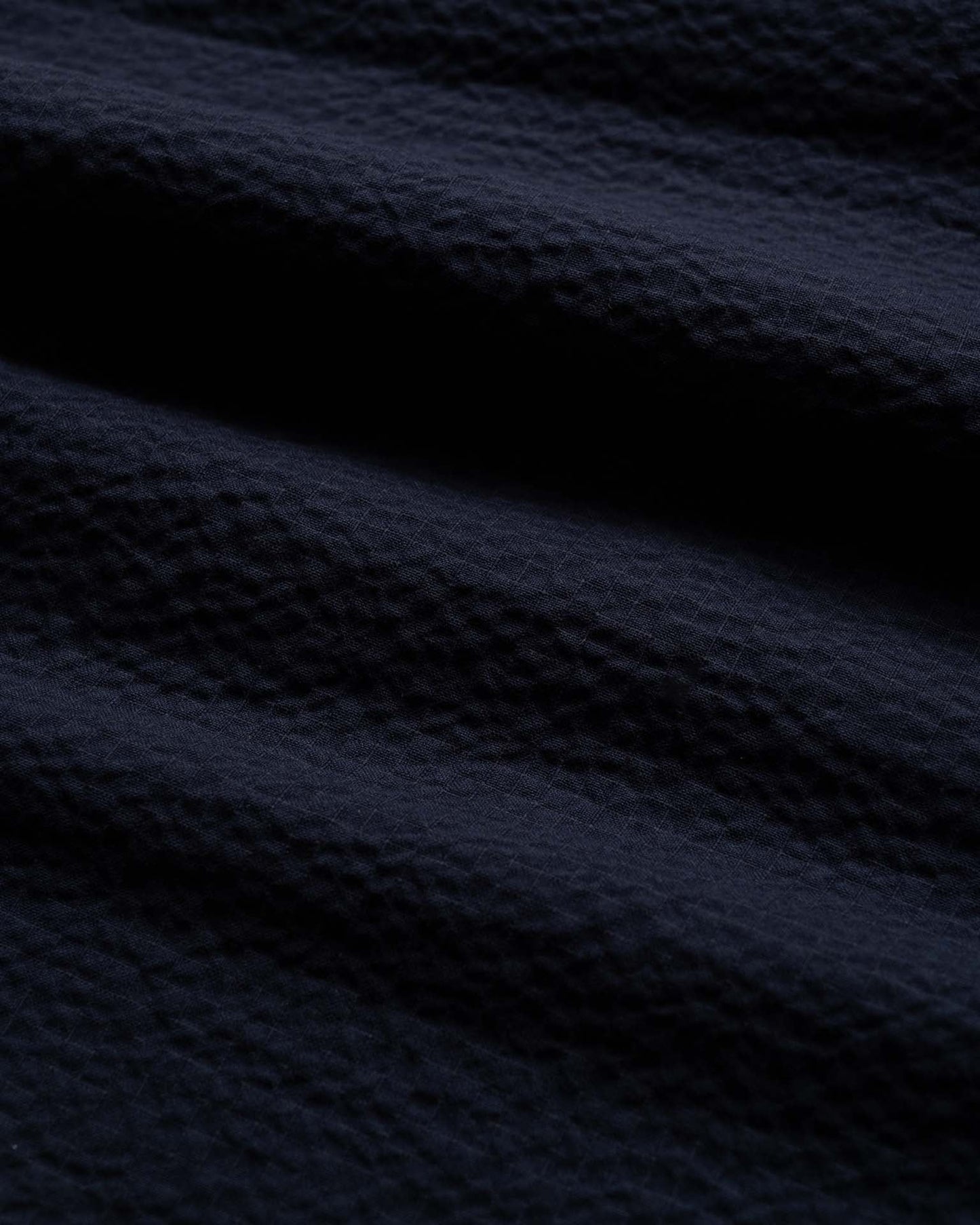 Chemise Cocktail Shirt Seersucker - Navy