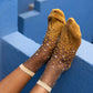 Chaussettes NakaMeguro - Ocre