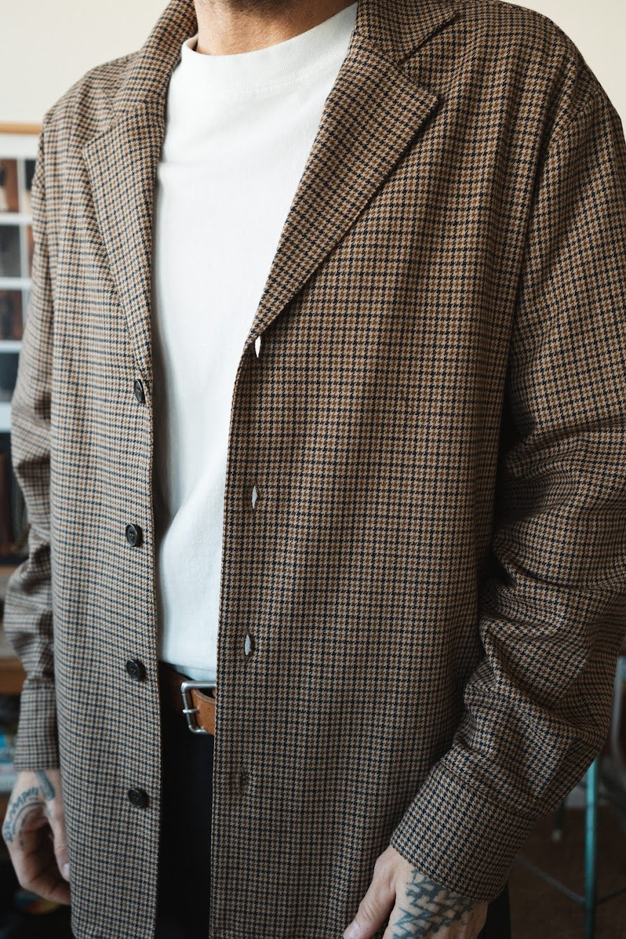 Veste Yuki - Pied de Poule Beige